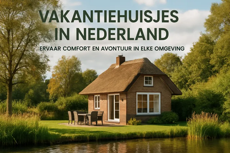 Vakantiehuisjes in Nederland: ervaar comfort en avontuur in elke omgeving