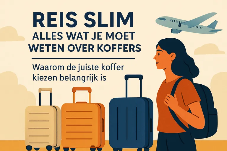 Reis slim: alles wat je moet weten over koffers